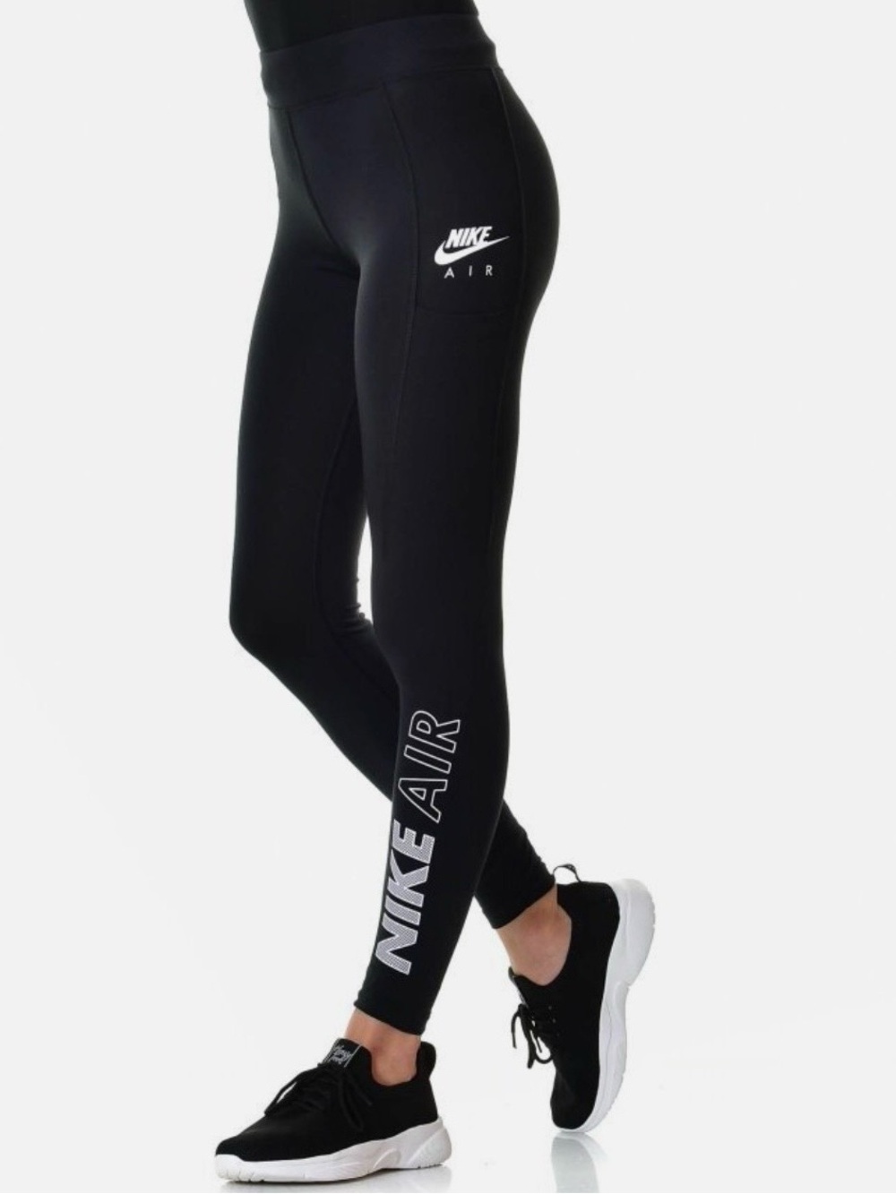 Nike Sportswear Air Women's High-Waisted Leggings with Pockets DN4865-010 Black